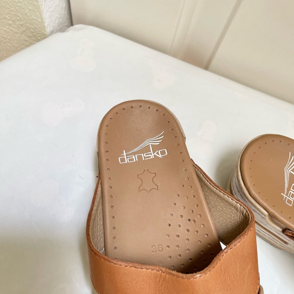 Dansko Sherise braided slip on clogs - Picture 7 of 11